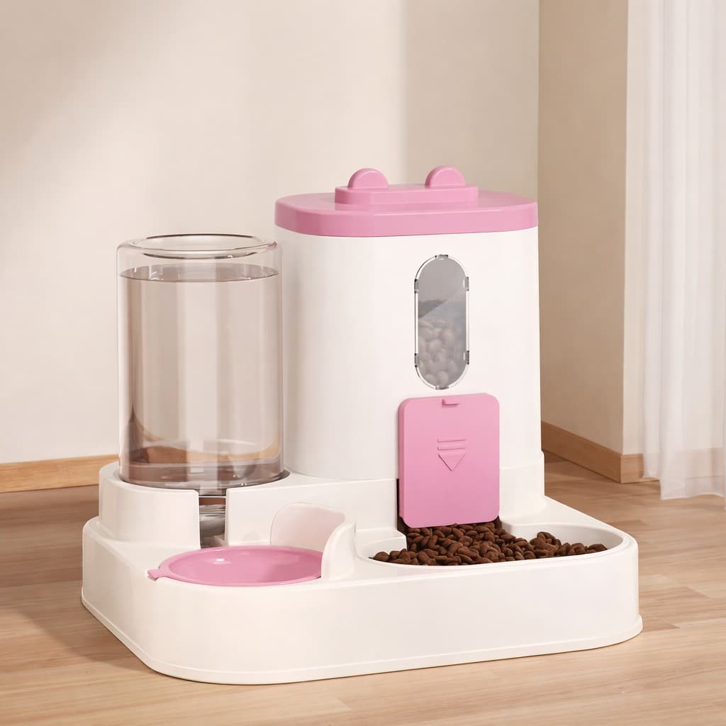 DuoFeed™ Cat Feeder & Water Station