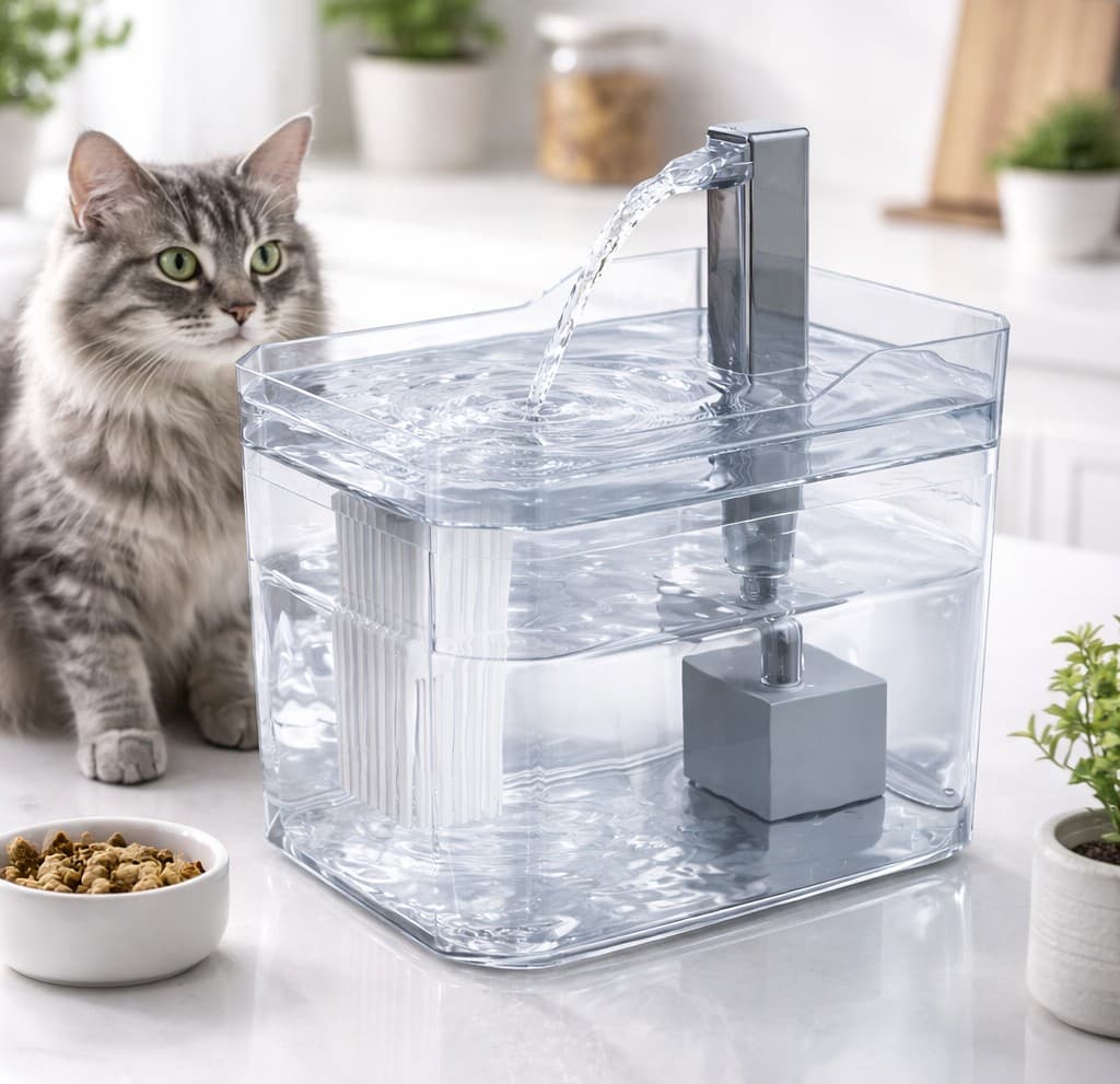 AquaFlow™ Cat Water Fountain